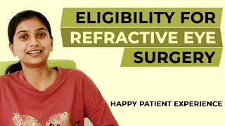 Eligibility for Refractive Eye Surgery | NN Patient Diaries