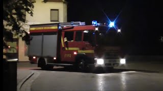 [NACHTS E57] Sirenenalarm + LF8/6 der Freiwilligen Feuerwehr Moosham auf Einsatzfahrt