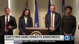 VIDEO: FBI announces charges against Connecticut gang members