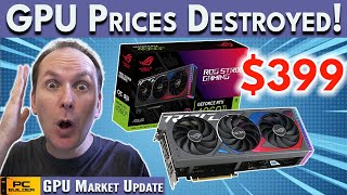 🚨 GPU Prices Destroyed! 🚨 AMD vs NVIDIA Price War 🚨 Best GPU for Gaming 2024 (March)