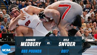 Kyle Snyder vs. Connor Medbery: 2017 NCAA title match (285 lbs.)