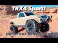 I Bought a Traxxas TRX4 Sport! Let’s See How it Crawls Stock