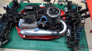 I Put An Engine Back In My Kyosho MP9 Nitro Buggy!