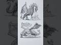 How To Draw A Dragon 🐲 #art #drawing #foryou