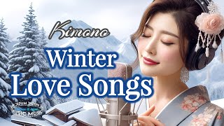 Heartful Winter Love Songs | 24 Songs (Two Loops) | Sing in Japanese \u0026 English | Study, Work, Relax