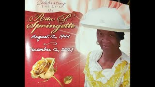 Celebrating the Life of Rita Springette