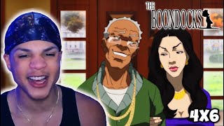 FIRST TIME WATCHING THE BOONDOCKS | The Boondocks Season 4 Episode 6 REACTION!!