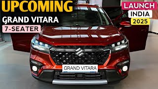 Maruti Upcoming Grand Vitara 7-Seater Mpv Launch In India 2025 | Price, Features, Launch Date