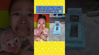 Nemu Kuburan Upin \u0026 Ipin di Dekat Rumah Ku ! udah Meninggal #shorts Nasya kaila nazifah