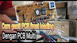 CARA MODIFIKASI PCB MESIN CUCI FRONT LOADING