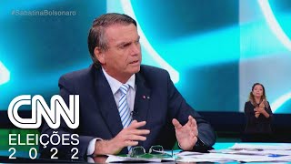 Jair Bolsonaro responde pergunta sobre número de ministérios | CNN BRASIL