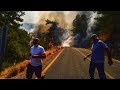 Los incendios forestales amenazan con acabar con el turismo en el Mediterráneo europeo