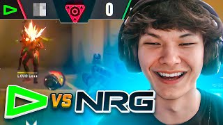 SINATRAA REACTS TO LOUD DOMINATING NRG (Valorant VCT Grand Finals)