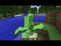 morphing into a mutant creeper to prank my friend