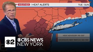 Dangerous heat on the way across Tri-State Area