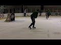 valeri nichushkin jamie oleksiak and scott glennie skate in frisco