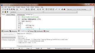 how to pass string as arguments in function | tutorial 20 | learn c++