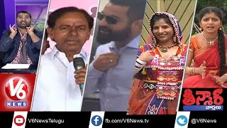 CM KCR Funny Videos | Bithiri Sathi Funny Conversation On Baahubali | Teenmaar News | V6 News