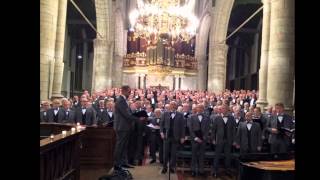 Daar blonk een ster,mannenkoren o.l.v. Martin Mans 2014,St.Jan Gouda