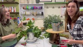 How to Green an Oasis Flower Arrangement using Salal & Eucalyptus // 🌷 Nicolette's Inspirations