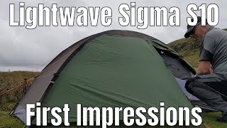 #227 Lightwave Sigma S10 Tent | First Impressions