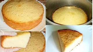 Vanilla Cake Recipe ||Cake Recipes Without Oven ||cake Recipe