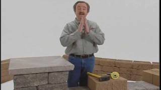 Part 11 - Splitting and Cutting - Retaining Wall Installation - Standard unit