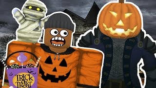 Roblox Trick Or Treat In Hallowsville - roblox really late trick or treating