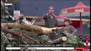 KZN South Coast | Margate residents clean up after storms