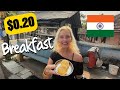 $0.20 South Indian Local Breakfast | Fort Kochi Kerala 🇮🇳