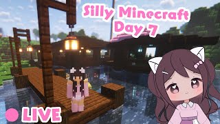 🔴LIVE🔴 Minecraft Day 7!  Happy Friday :) | Vtuber