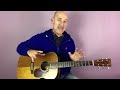 how to play acoustic blues guitar beginners lesson part 1