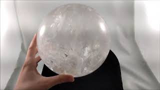 GIANT Clear Quartz Sphere