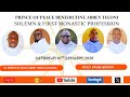 10-01-2026 | CAPUCHIN TV LIVE | PRINCE OF PEACE BENEDICTINE ABBEY LIMURU MONASTIC PROFESSION