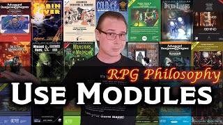 Why Game Masters Should Use Adventure Modules - RPG Philosophy
