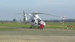 Johanniter Luftrettung | Landung EC155 + Start Christoph Mittelhessen | D-HFLG \u0026 D-HFVP | EDFB