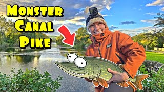 Will Sarah catch a MONSTER canal Pike