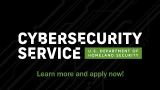 DHS Cybersecurity Service Application Process Overview