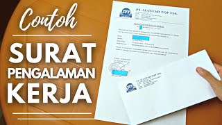 SURAT PENGALAMAN KERJA \u0026 Cara Mendapatkannya