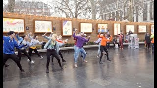 Perfect Proposal Flash Mob in Leicester Square!