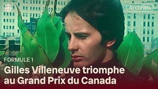 Gilles Villeneuve, champion du Grand Prix du Canada en 1978