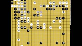 囲碁棋譜再現　第39期棋聖戦Aリーグ　黒：山下敬吾　vs 白：羽根直樹