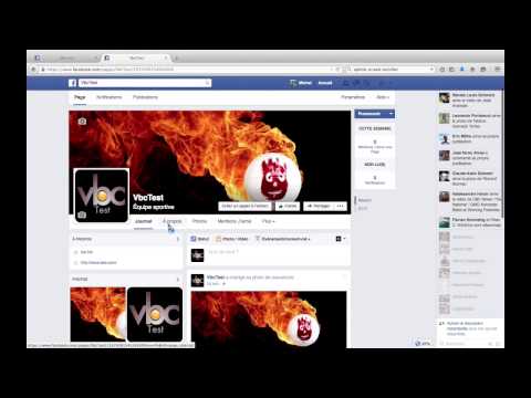 Création d'une page Facebook pour un club de volleyball Création d'une page Facebook pour un club de volleyball