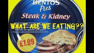 Steak and Kidney Pie In A CAN - WHAT ARE WE EATING?? - The Wolfe Pit