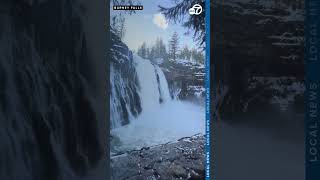 A winter wonderland at Burney Falls