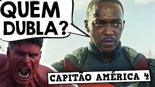 CONHEÇA OS DUBLADORES DE CAPITÃO AMÉRICA: ADMIRÁVEL MUNDO NOVO