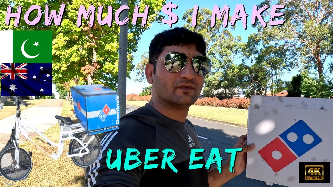 How Much $ I Make With Uber Eat - YouTube