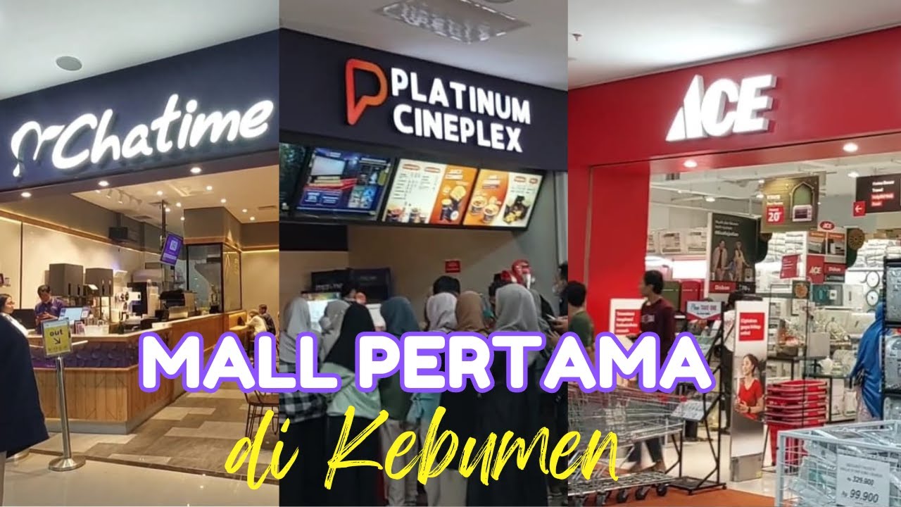 MALL PERTAMA DI KEBUMEN TRIO MALL KEBUMEN BIOSKOP DI KEBUMEN - YouTube