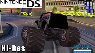 Monster Jam: Urban Assault - Nintendo DS Gameplay High Resolution (DeSmuME)