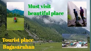 #beautiful view of bagasarahan. @one of the most beautiful hidden tourist place@shrikhand valley.